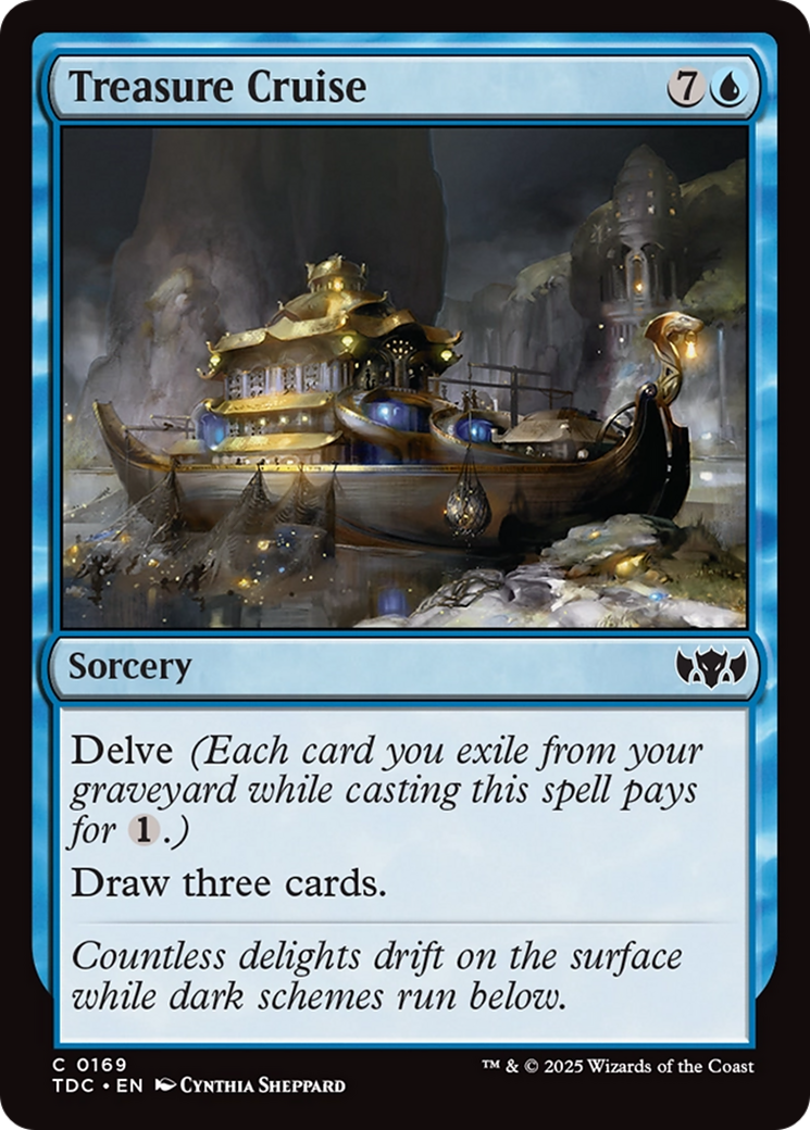 Treasure Cruise [Tarkir: Dragonstorm Commander] | Chromatic Games