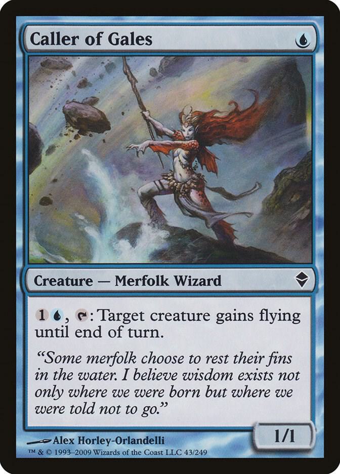 Caller of Gales 43/249 (Zendikar)  | Chromatic Games