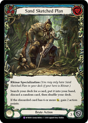 Sand Sketched Plan [U-WTR009] (Welcome to Rathe Unlimited)  Unlimited Normal | Chromatic Games