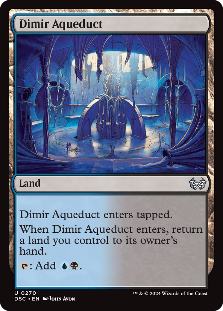 Dimir Aqueduct [Duskmourn: House of Horror Commander] | Chromatic Games