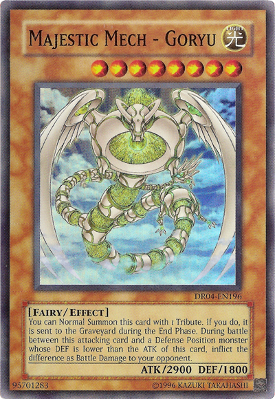 Majestic Mech - Goryu [DR04-EN196] Super Rare | Chromatic Games