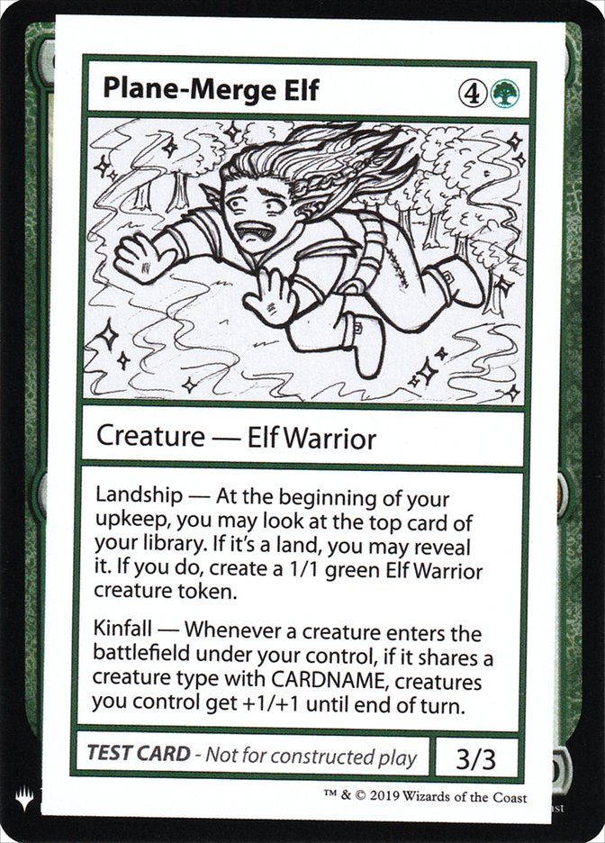 Plane-Merge Elf [Mystery Booster Playtest Cards] | Chromatic Games
