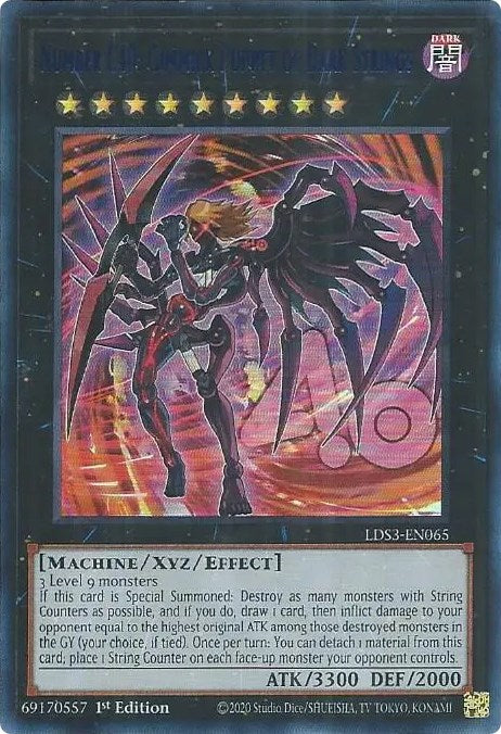 Number C40: Gimmick Puppet of Dark Strings (Blue) [LDS3-EN065] Ultra Rare | Chromatic Games