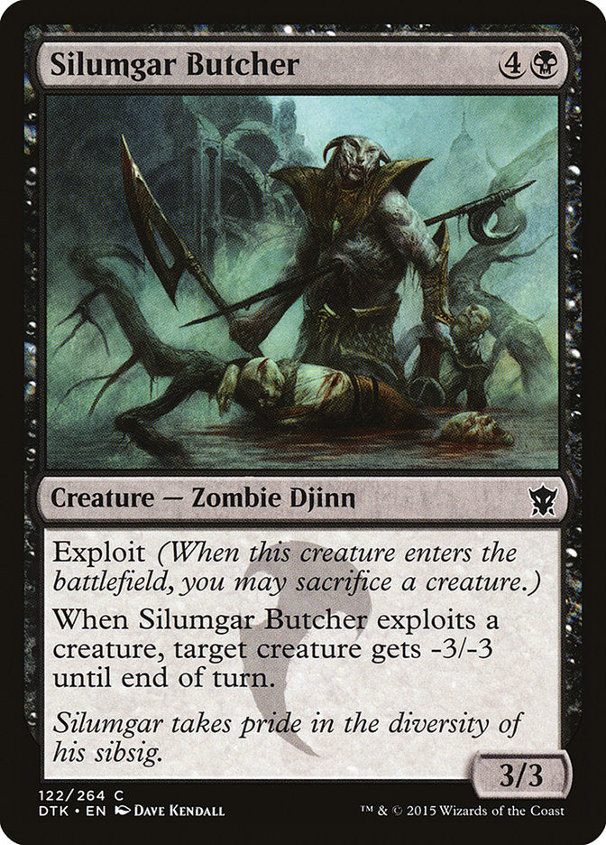 Silumgar Butcher 122/264 (Dragons of Tarkir)  | Chromatic Games