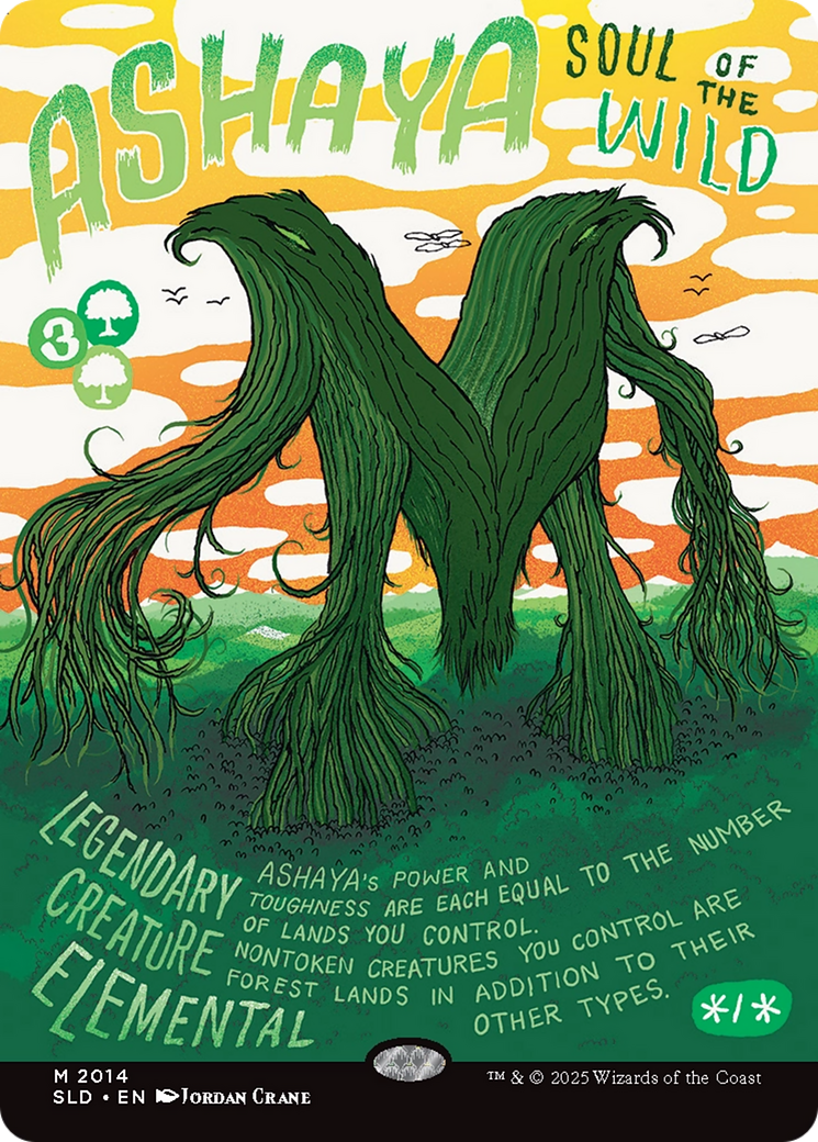 Ashaya, Soul of the Wild [Secret Lair Drop Series] | Chromatic Games