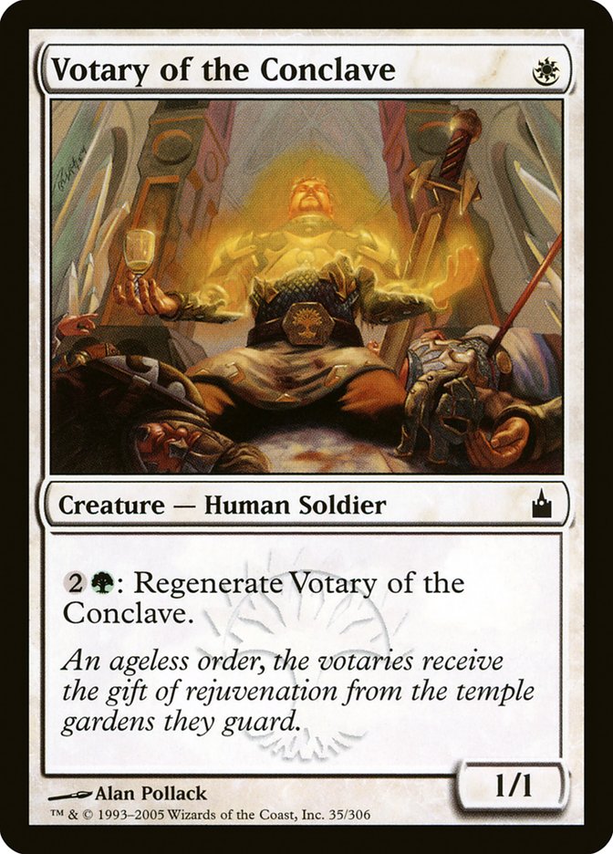 Votary of the Conclave 35/306 (Ravnica: City of Guilds)  - Foil | Chromatic Games