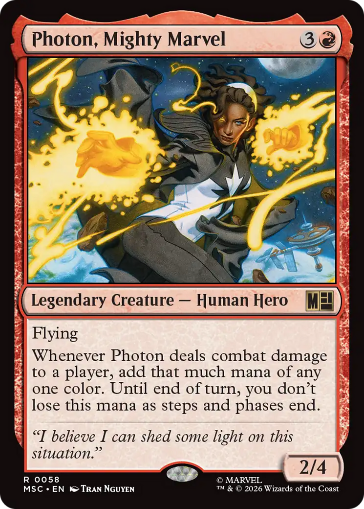 Photon, Mighty Marvel [Marvel Super Heroes Commander] | Chromatic Games