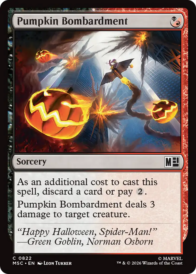 Pumpkin Bombardment [Marvel Super Heroes Commander] | Chromatic Games