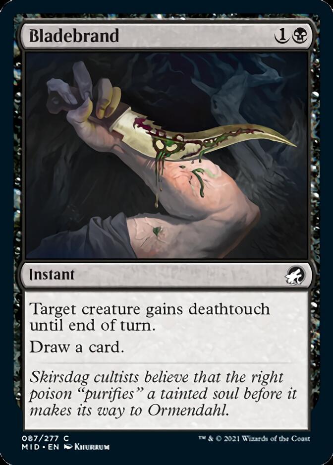 Bladebrand [Innistrad: Midnight Hunt] | Chromatic Games