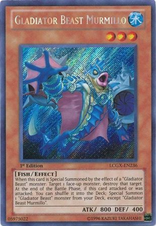 Gladiator Beast Murmillo [LCGX-EN236] Secret Rare | Chromatic Games