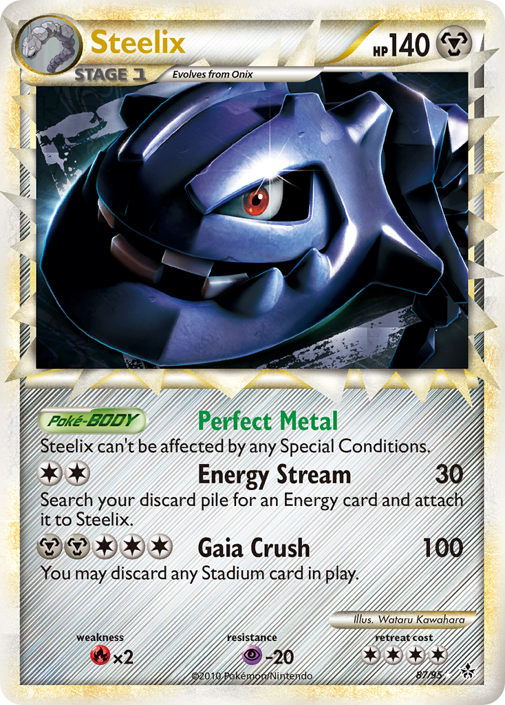 Steelix (87/95) [HeartGold & SoulSilver: Unleashed] | Chromatic Games