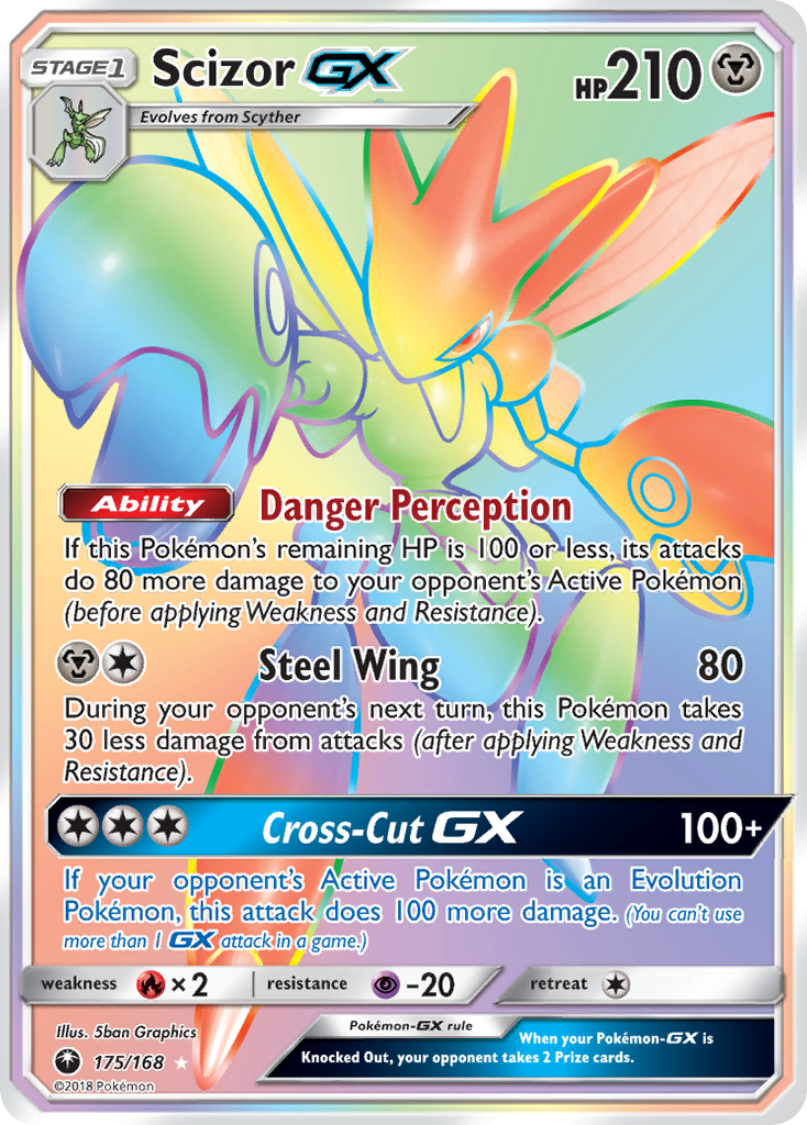 Scizor GX (175/168) [Sun & Moon: Celestial Storm] | Chromatic Games