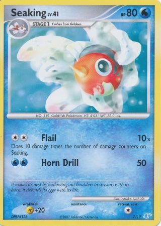 Seaking (7/12) [Diamond & Pearl: Trainer Kit - Manaphy] | Chromatic Games