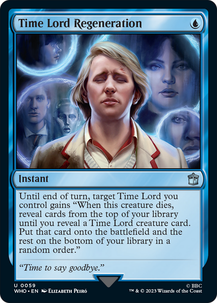 Time Lord Regeneration [Doctor Who] | Chromatic Games