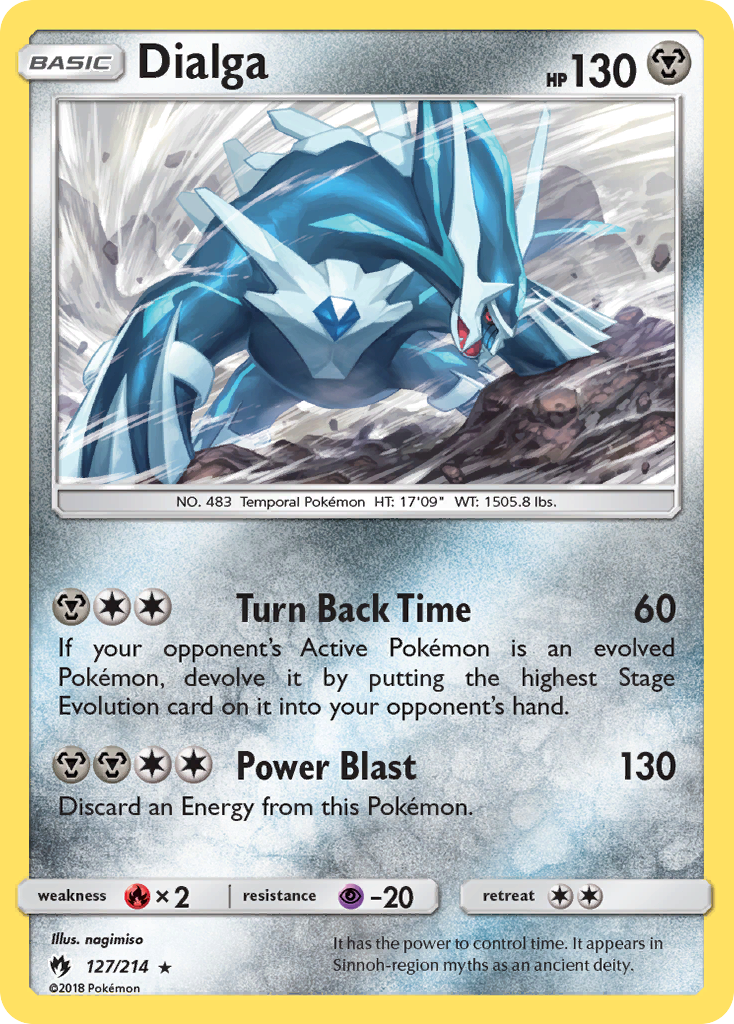 Dialga (127/214) [Sun & Moon: Lost Thunder] | Chromatic Games