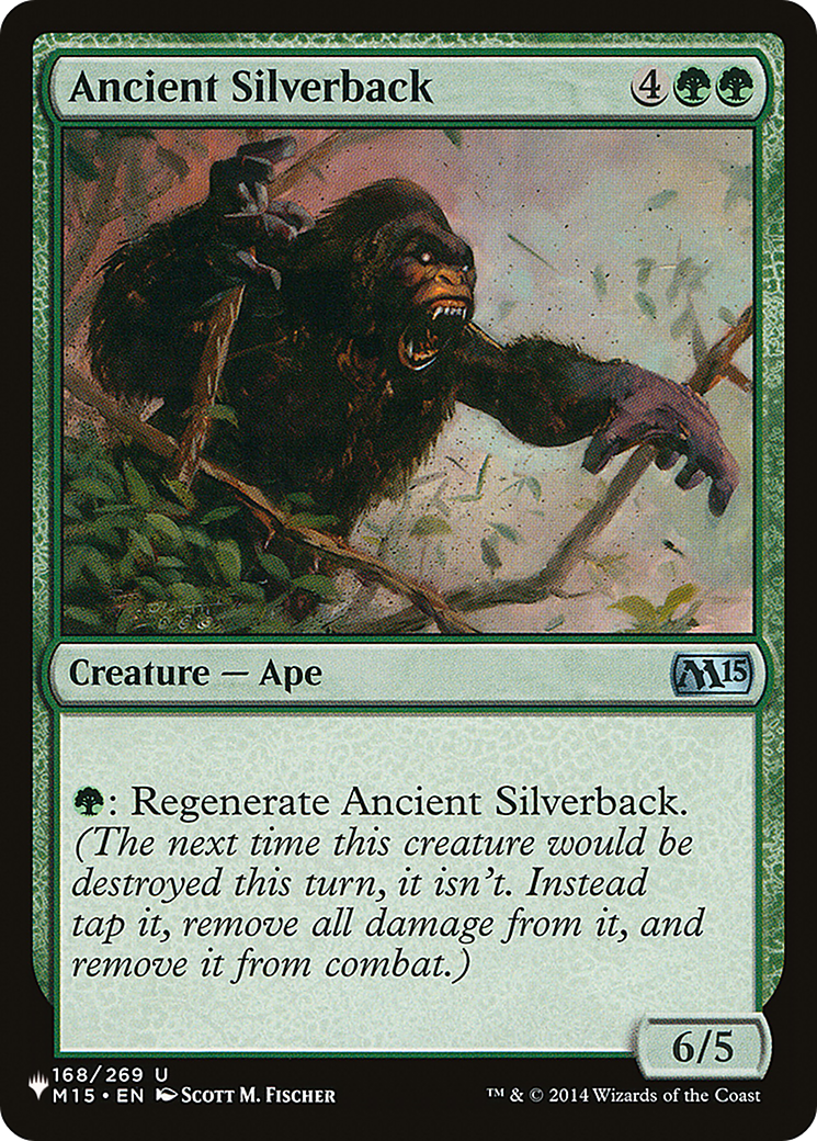 Ancient Silverback [The List Reprints] | Chromatic Games