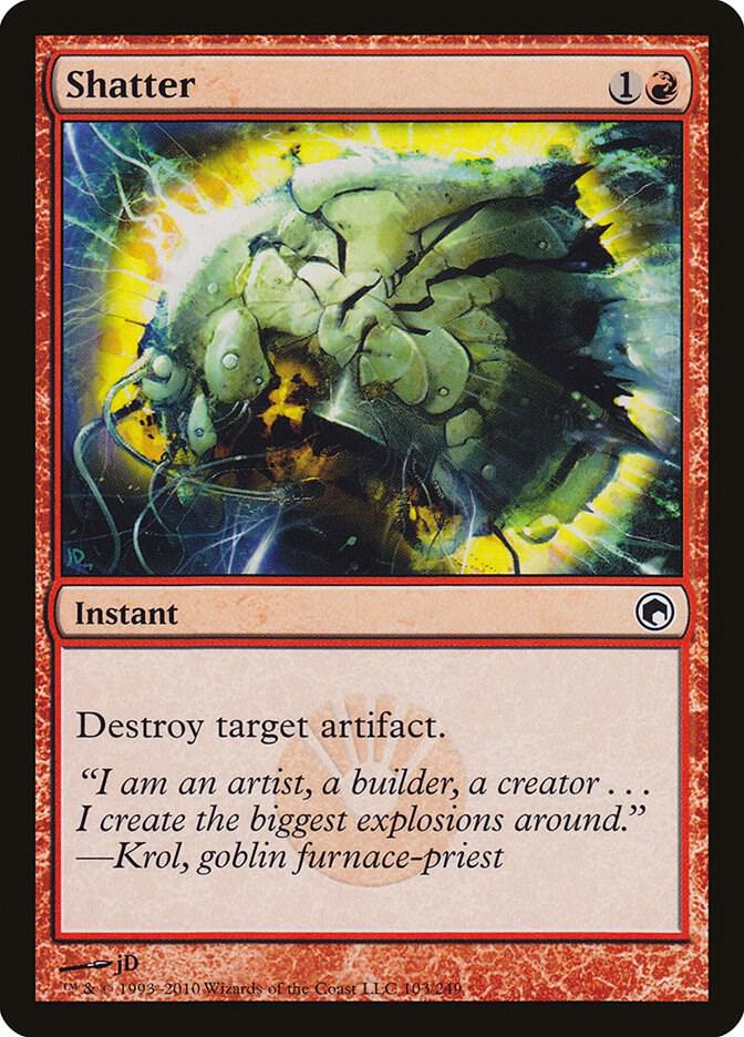 Shatter 103/249 (Scars of Mirrodin)  | Chromatic Games
