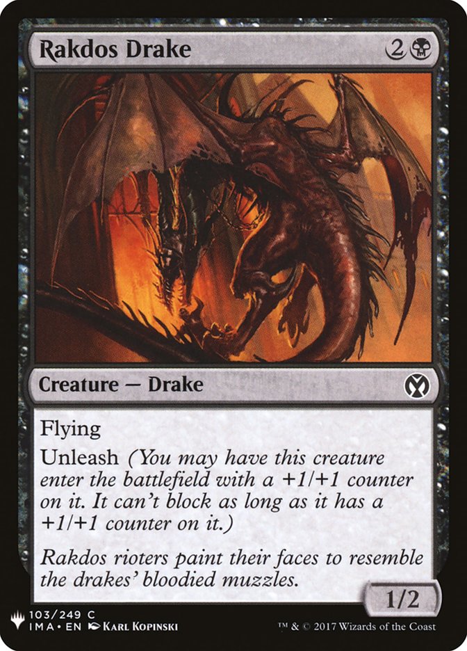 Rakdos Drake [Mystery Booster] | Chromatic Games