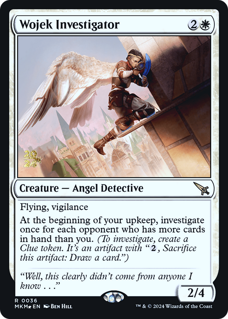 Wojek Investigator [Murders at Karlov Manor Prerelease Promos] | Chromatic Games