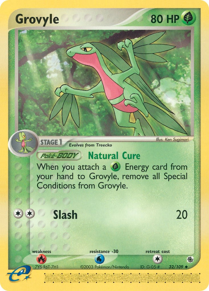 Grovyle (32/109) [EX: Ruby & Sapphire] | Chromatic Games
