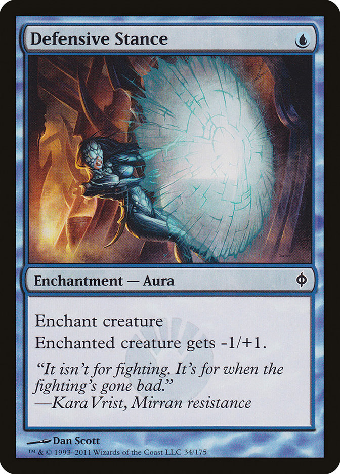 Defensive Stance 34/175 (New Phyrexia)  | Chromatic Games