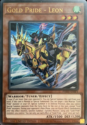 Gold Pride - Leon [PHHY-ENSP1] Ultra Rare | Chromatic Games