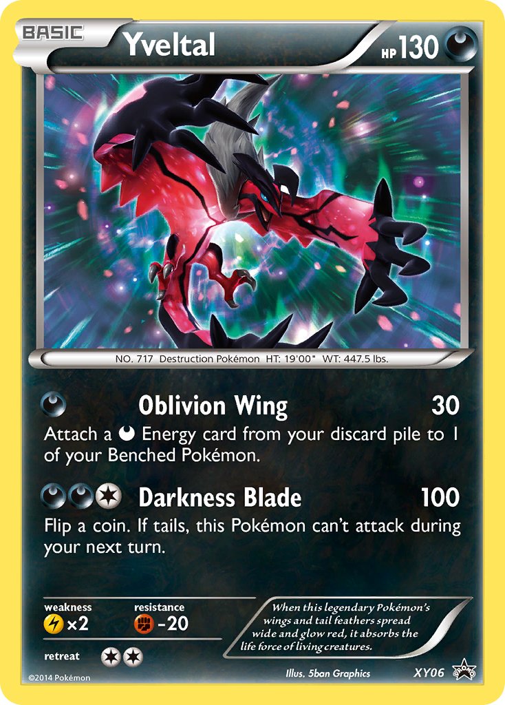 Yveltal (XY06) [XY: Black Star Promos] | Chromatic Games