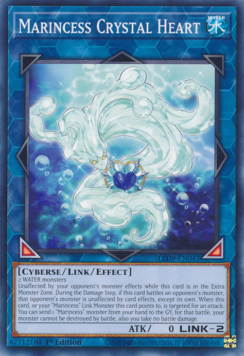 Marincess Crystal Heart [LED9-EN042] Common | Chromatic Games