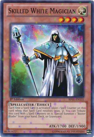 Skilled White Magician [BP01-EN131] Starfoil Rare | Chromatic Games