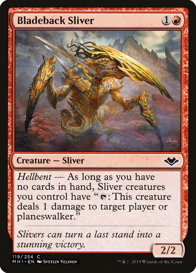 Bladeback Sliver [Modern Horizons] | Chromatic Games