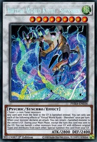 Virtual World Kyubi - Shenshen [PHRA-EN036] Secret Rare | Chromatic Games
