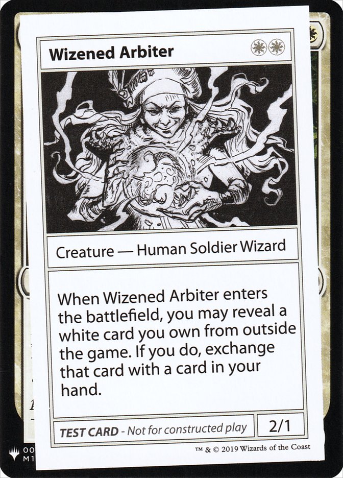 Wizened Arbiter [Mystery Booster Playtest Cards] | Chromatic Games