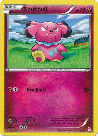 Snubbull (11/30) [XY: Trainer Kit - Sylveon] | Chromatic Games