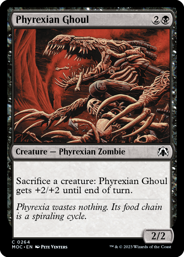 Phyrexian Ghoul [March of the Machine Commander] | Chromatic Games