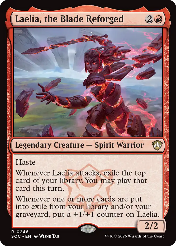 Laelia, the Blade Reforged [Secrets of Strixhaven Commander] | Chromatic Games