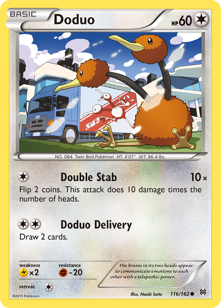 Doduo (116/162) [XY: BREAKthrough] | Chromatic Games