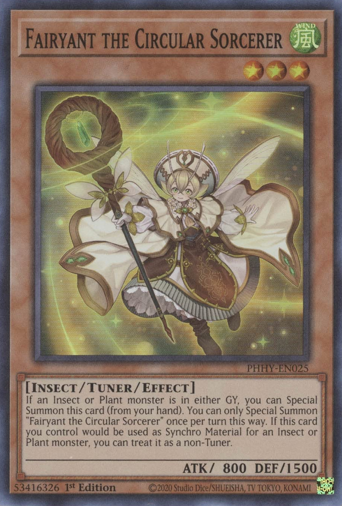 Fairyant the Circular Sorcerer [PHHY-EN025] Super Rare | Chromatic Games