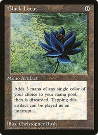 Black Lotus (Oversized) [Oversize Cards] | Chromatic Games