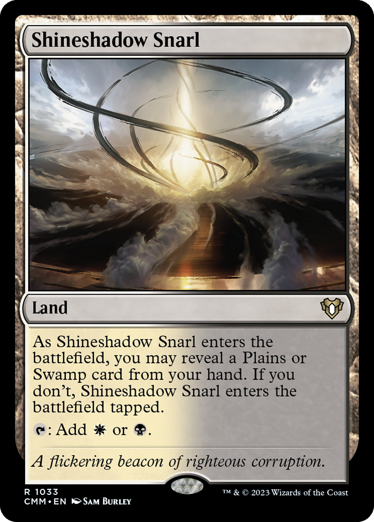 Shineshadow Snarl [Commander Masters] | Chromatic Games