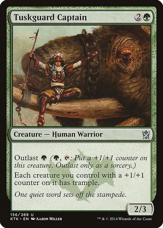 Tuskguard Captain 156/269 (Khans of Tarkir)  | Chromatic Games