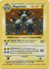 Magneton (9/102) [Base Set Shadowless Unlimited] | Chromatic Games