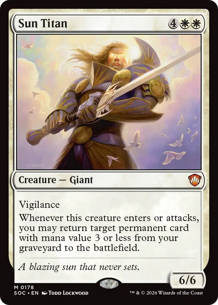 Sun Titan [Secrets of Strixhaven Commander] | Chromatic Games