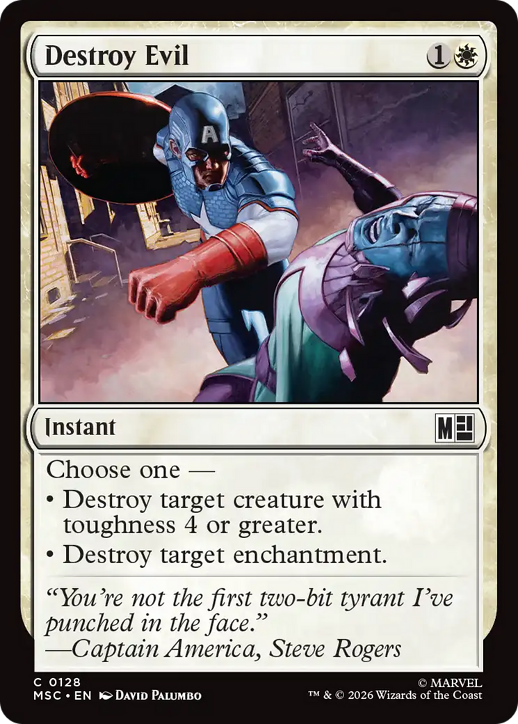 Destroy Evil [Marvel Super Heroes Commander] | Chromatic Games