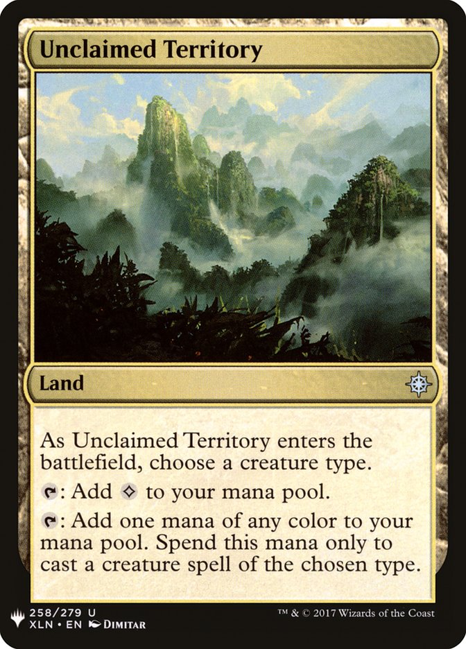 Unclaimed Territory [Mystery Booster] | Chromatic Games