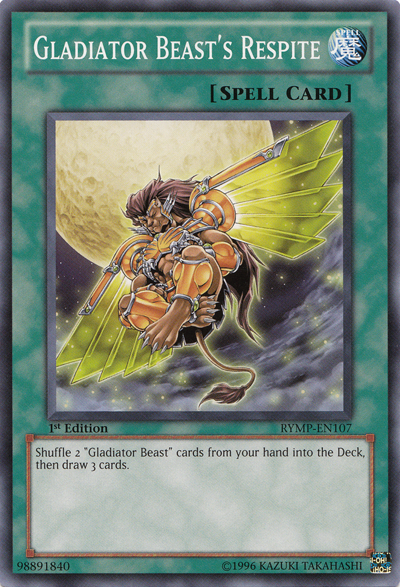 Gladiator Beast's Respite [RYMP-EN107] Common | Chromatic Games