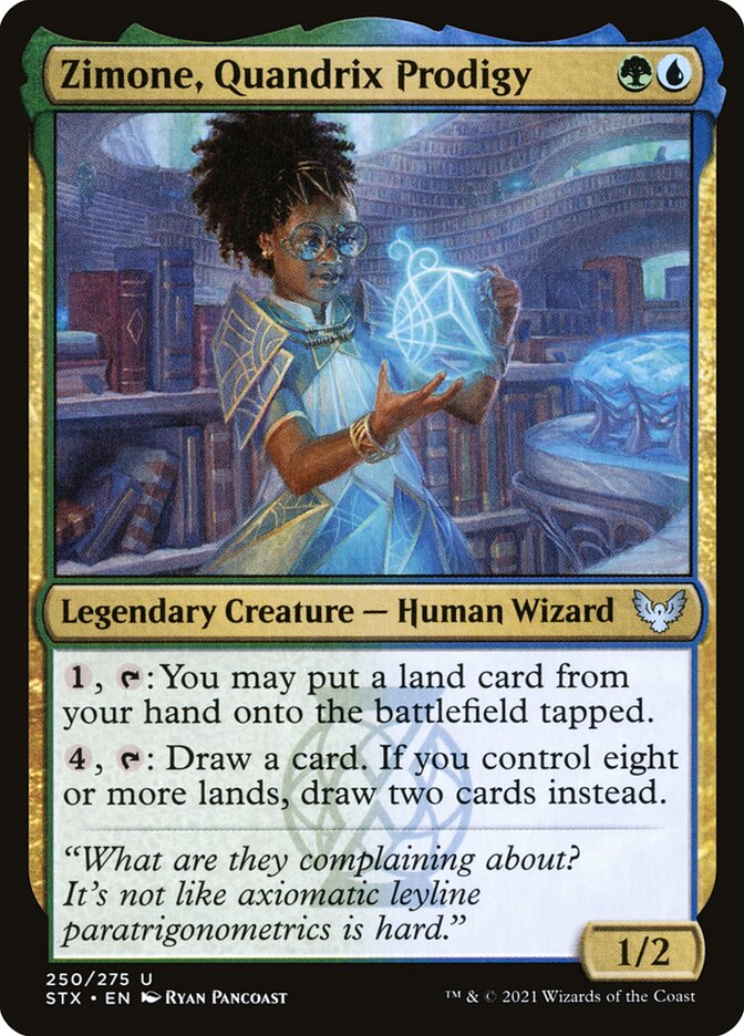 Zimone, Quandrix Prodigy 250 (Strixhaven: School of Mages)  | Chromatic Games