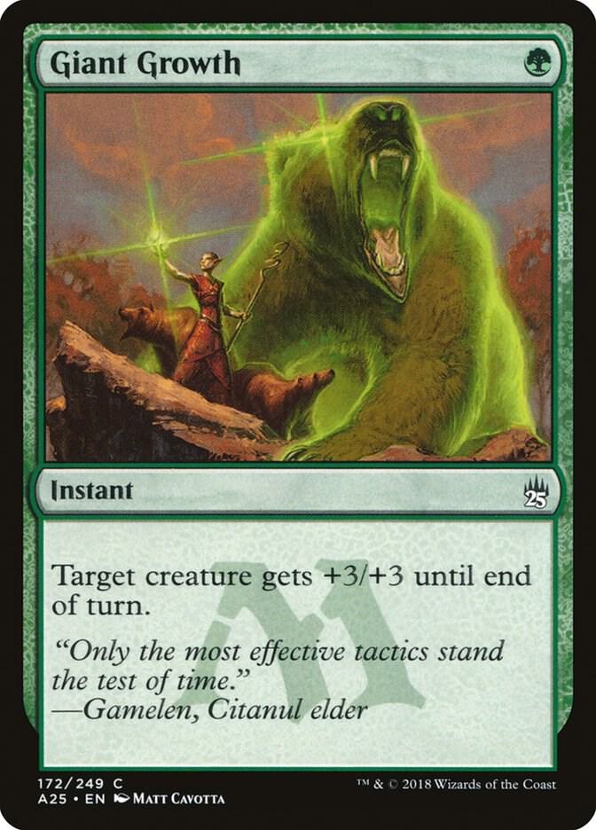 Giant Growth 172/249 (Masters 25)  | Chromatic Games