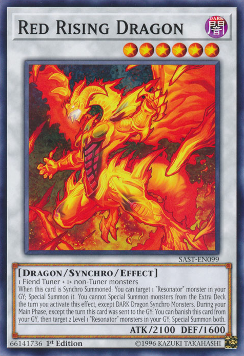 Red Rising Dragon [SAST-EN099] Common | Chromatic Games