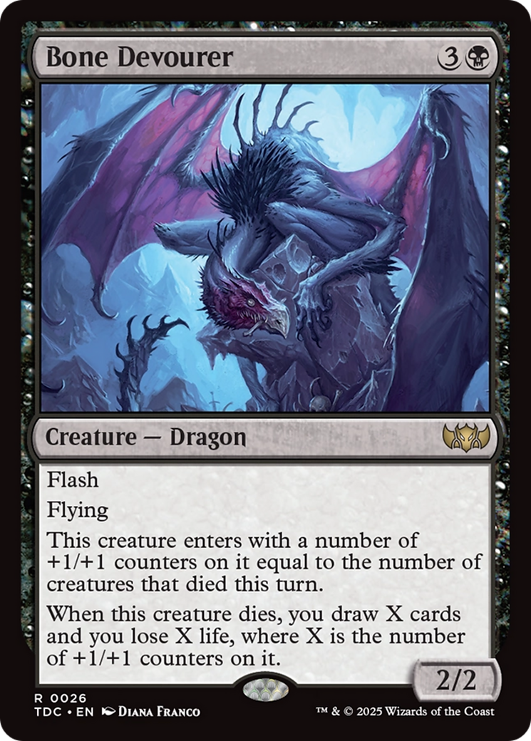 Bone Devourer [Tarkir: Dragonstorm Commander] | Chromatic Games