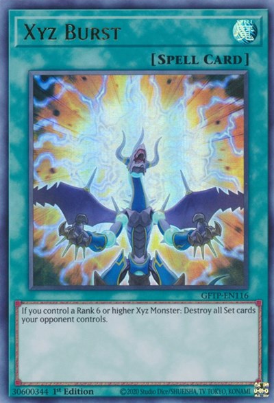 Xyz Burst [GFTP-EN116] Ultra Rare | Chromatic Games